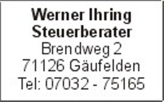 Steuerbro Ihring